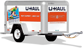 Uhaul Enclosed 4x8 Trailer