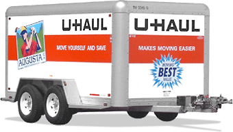 Uhaul Enclosed 6x12 Trailer