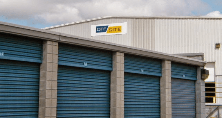 View of Offsite self storage units and warehouse in Ann Arbor MI